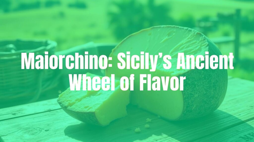Maiorchino: Sicily’s Ancient Wheel of Flavor