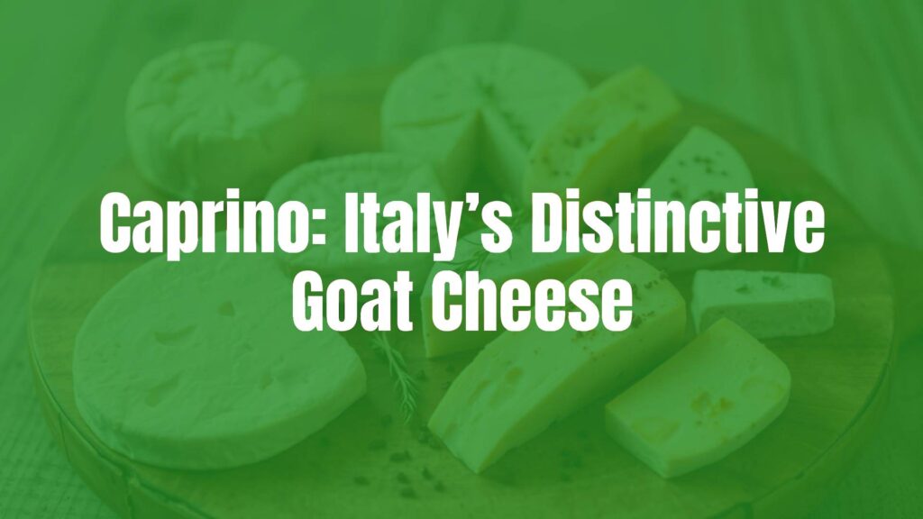Artisanal Italian goat cheese (Caprino) on a rustic wooden board, fresh and aged varieties, with herbs and spices, warm lighting, realistic.