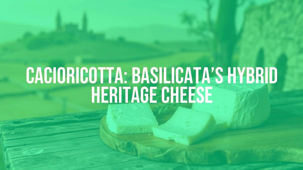 Cacioricotta: Basilicata’s Hybrid Heritage Cheese