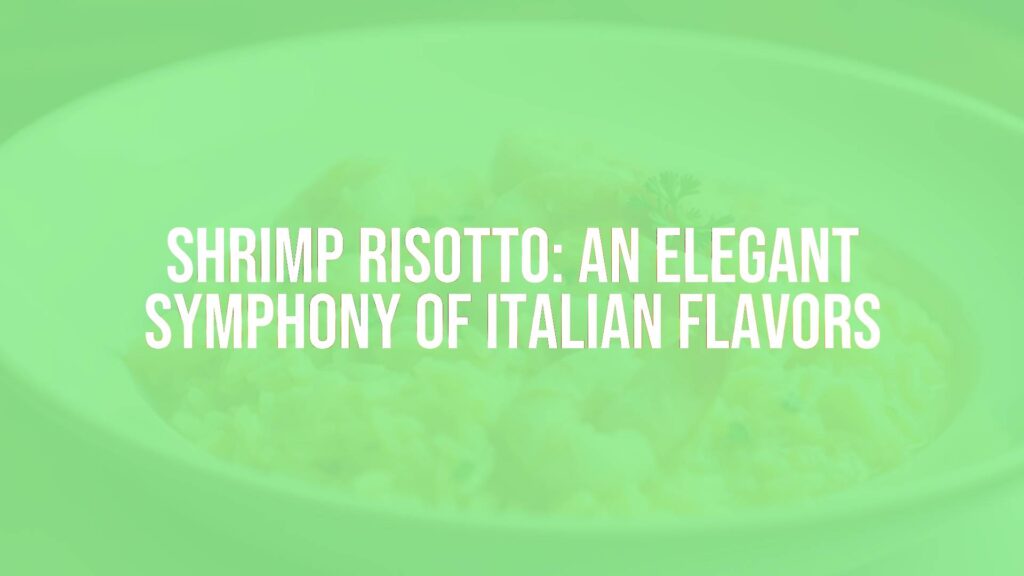Elegant shrimp risotto in a white bowl, creamy golden rice with pink shrimp, garnished with herbs, Italian cuisine, warm lighting, realistic.