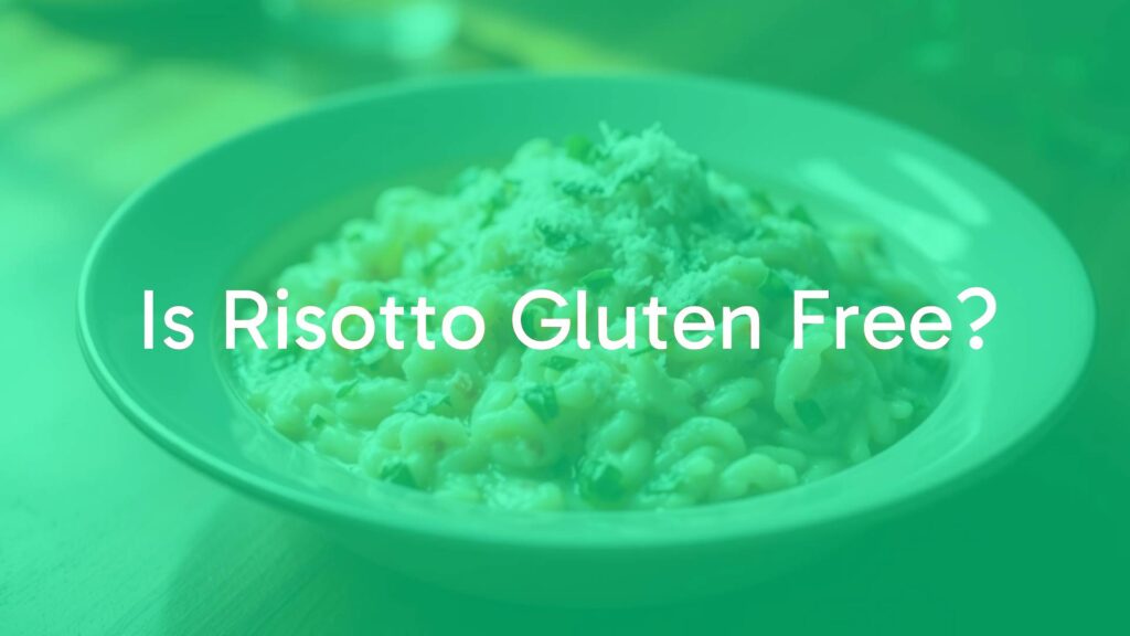 A creamy Italian risotto dish with rice, herbs, and parmesan cheese, gluten-free ingredients, warm and inviting lighting, realistic.