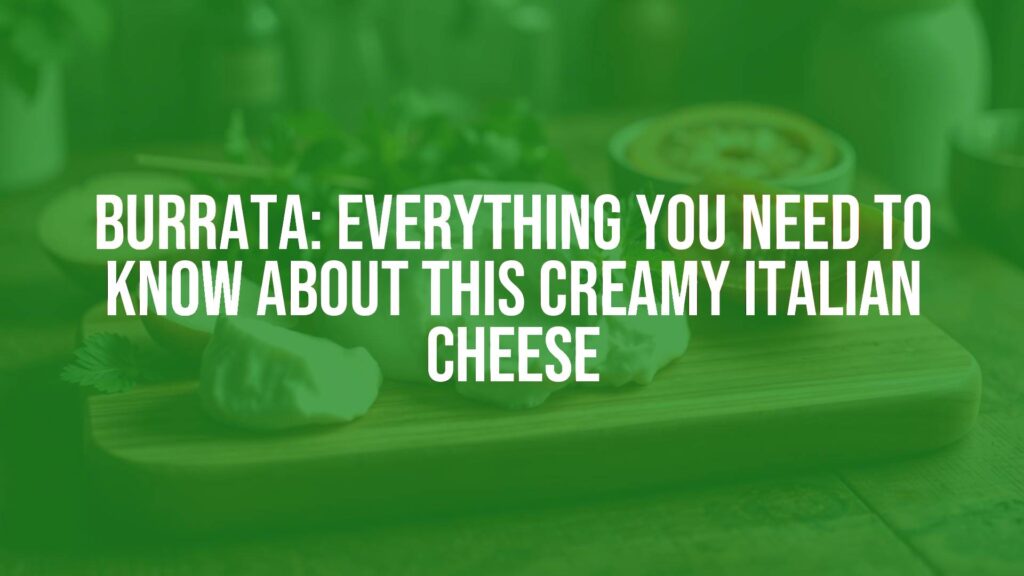 Creamy burrata cheese on a wooden cutting board, fresh stracciatella spilling out, rustic Italian kitchen setting, soft lighting, realistic.